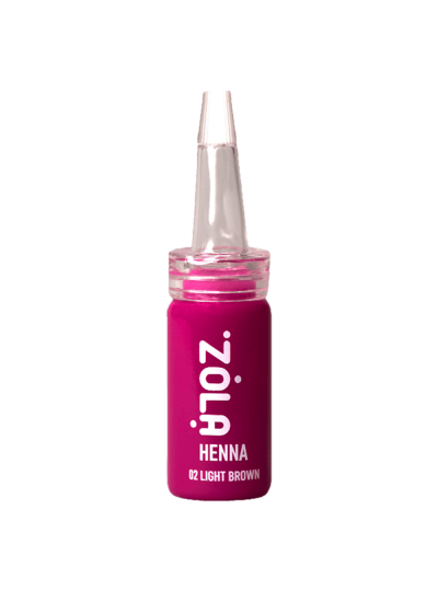 ZOLA - Henna for eyebrows (corrector) 10g : 08 Black