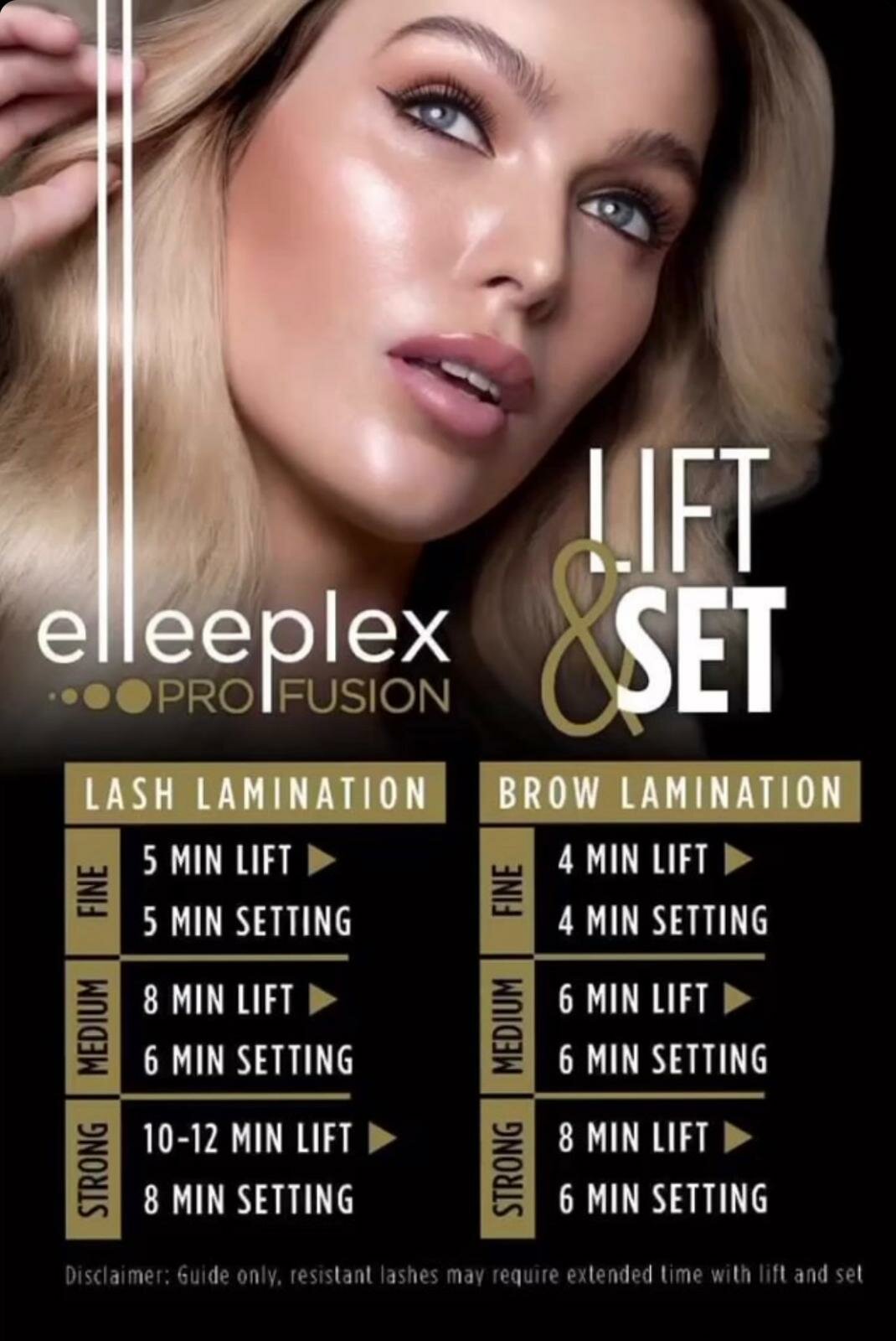 Elleebana - Elleeplex lash & Browlift Step 1 | 10pack