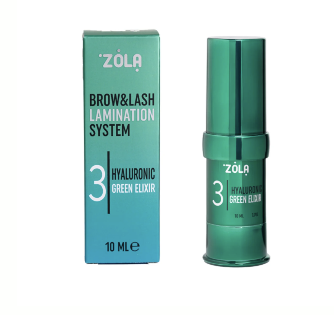 ZOLA Color Lab Emotion | Step 3 Hyaluronic Green Elixir