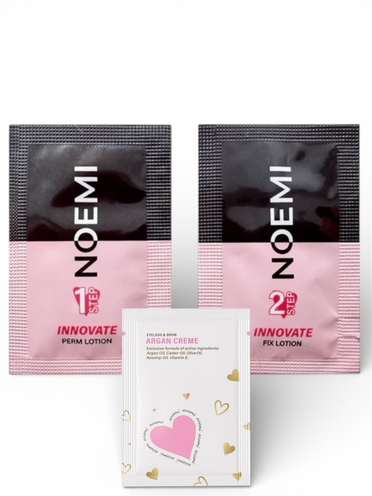 Noemi |Flyer Test set | stap 1 en 2 - Argan Creme ( 1mg)