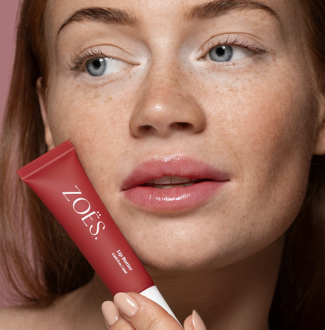 Zoes | Lip Butter Cherry 15ml | Hydraterende Lipverzorging met SPF 8 & High Shine