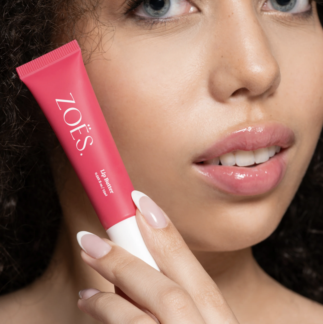 Zoes | Lip Butter Raspberry 15ml | Hydraterende Lipverzorging met SPF 8 & High Shine