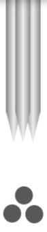PMU - Needles 1R-0.30mm