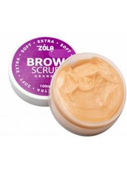 ZOLA EYEBROW SCRUB EXTRA SOFT ORANGE 100ML 