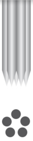PMU - Needles 1R-0.40mm