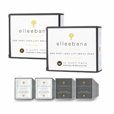 Elleebana One Shot Lash Lift Lotions 10 pack UITVERKOCHT