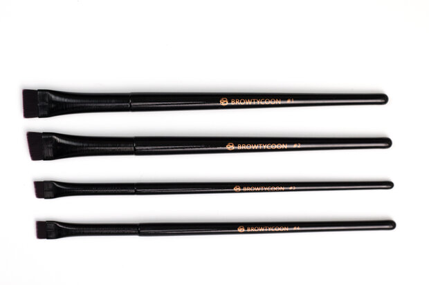 Browtycoon Brushes &ndash; Verkrijgbaar in 4 varianten