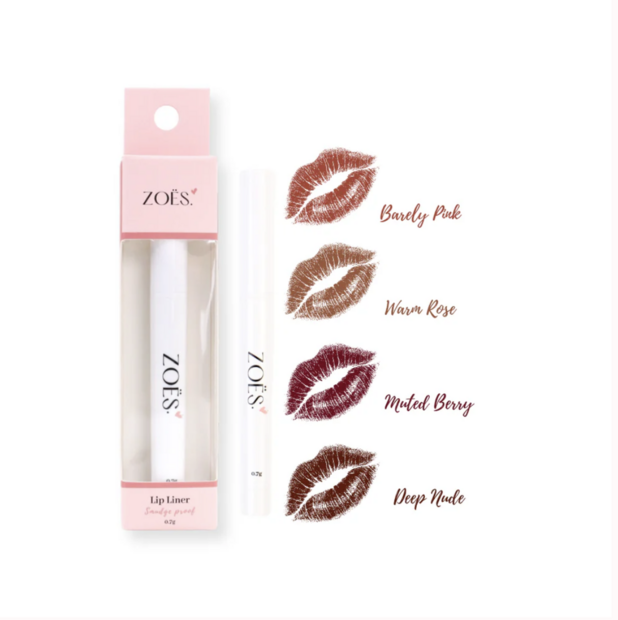 Zoes | Smudge Proof Lip Liner