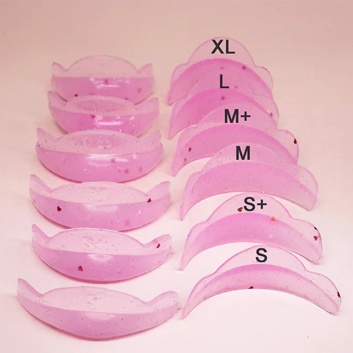 Noemi Revopads Mix Box (7 paar) &ndash; Asymmetrische Lash Lifting Pads