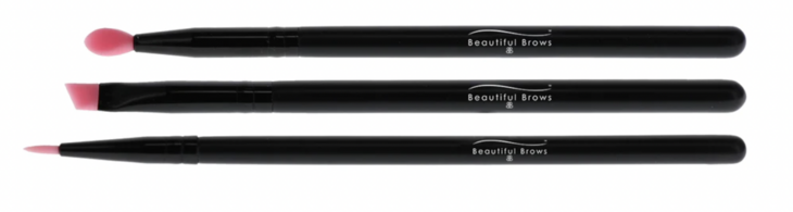 BB - Pink Silicone Brush Set 3st